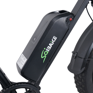 Vélo électrique à suspension intégrale, entrepôt européen, rétro, 250 W, E-Fatbike, Stealth Bomber, 250 watts, pneus gras de 20 pouces, vélo électrique pour <span class=keywords><strong>homme</strong></span> et femme - Product Image 3