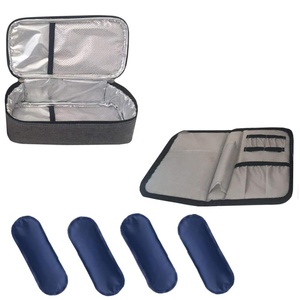 Impermeable viajes médicos refrigerador pluma de insulina bolsa con hielo mantiene los diabéticos medicación genial y aislado - Product Image 1