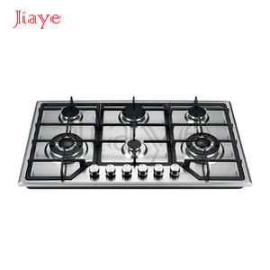 Nuovo Modello di Piano Cottura a Gas Incasso in Acciaio Inox OEM ODM con 6 Bruciatori per Grandi Elettrodomestici da Cucina - Product Image 2