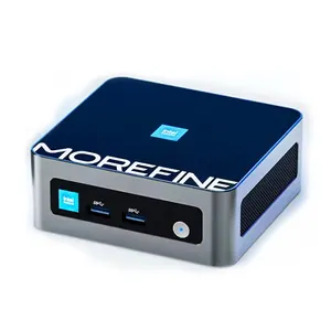 Morefine M9 Pocket Mini PC 12th Gen Alder Lake I7 1260P I5 1340P N100 DDR4 NVME Dual 2.5G LAN Gamer Compact Computer WiFi6