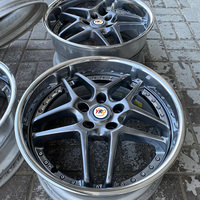 Jeu de 2 jantes forgées en alliage poli à 5 branches, à déport profond, 18-24 pouces, entraxes 5x112, 5x120, 5x114.3, compatibles BMW Toyota
