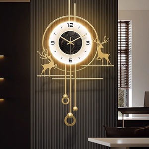 85x45x5cm <span class=keywords><strong>2025</strong></span> mô hình mới Hyundai treo tường năm-Đếm lịch đồng hồ cho phòng khách, trang trí mô hình lưới - Product Image 3