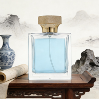 Eau de parfum vegan sans cruauté 100 ml, notes fruitées longue durée, parfum pour homme