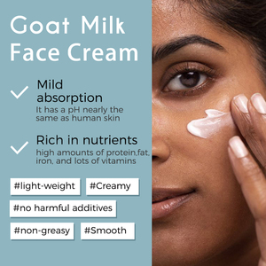 Crème pour le visage <span class=keywords><strong>au</strong></span> <span class=keywords><strong>lait</strong></span> <span class=keywords><strong>de</strong></span> chèvre naturel super blanchissant personnalisée en gros OEM ODM - Product Image 4