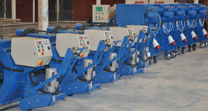 耐久性のある小型携帯型電動PLC制御モーターコンクリート舗装ショットブラストマシン鋼球研磨滑り止め装置 - Product Image 3