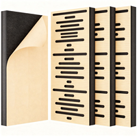 Panneaux acoustiques composites creux autocollants modernes, écologiques et recyclables