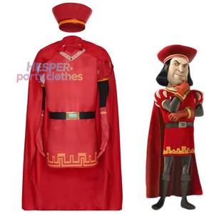 Disfraz de Halloween de Shrek de HP, Conjunto 4D de Lord Maximus Farquaad con Trajes - Product Image 1