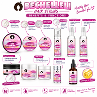 Produits coiffants en marque blanche en gros : Cire coiffante pour les bords, Crème pour boucles, Mousse, Huile capillaire, Protecteur thermique, Spray démêlant