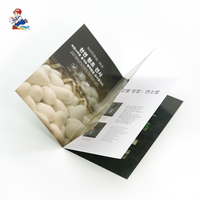 Brochure personnalisée de haute qualité avec reliure agrafée, impression numérique sur papier kraft/revêtu, logo personnalisé, couleur CMJN