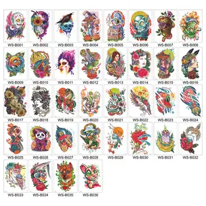 Customize Hot Temporary Tattoos Women Realistic Sexy Arm Tattoo Stickers for Adults Girls Large Tattoos Body Art Makeup