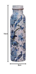 Elegant Handmade <b>Copper</b> Water <b>Bottle</b> 850ml for Pure <b>Drinking</b> Water Available at Inexpensive Price for Bulk Export - Product Image 6