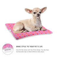 Couvertures douces et chaudes pour animaux de compagnie, très vendues, matelas chauds pour animaux avec motifs de chiens imprimés, pour un sommeil confortable en hiver