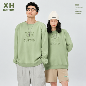 Sudadera de forro polar extragrande personalizada de 500 g/m², sudadera con capucha para hombre y mujer, cálida para invierno, estilo urbano, logotipo personalizado, OEM, ODM, fábrica mayorista - Product Image 1
