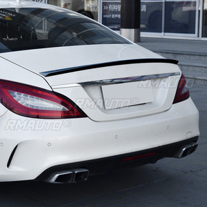 สปอยเลอร์หลังสำหรับรถยนต์ Mercedes-Benz CLS-Class C218 CLS260 300 AMG ปี 2011-2017 ปีกหลังรถยนต์ สปอยเลอร์ฝากระโปรงท้าย  ลิ้นกันชนหลัง - Product Image 4