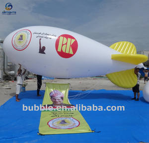 Zeppline inflable de 7,5 m de largo, bote de helio <span class=keywords><strong>flotante</strong></span> enorme con banderines, precio barato - Product Image 5