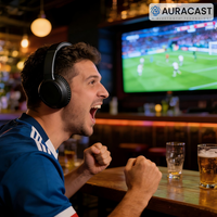 Casque audio supra-auriculaire BH682G Auracast BT, Bluetooth 6.0, diffusion audio multi-appareils, latence ultra-faible pour TV, 35 heures d'autonomie