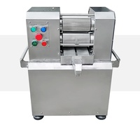 Commerciële elektrische roestvrijstalen suikerrietpers met motor, 1,1 kW vermogen, 350 kg/uur capaciteit voor fruitverwerkingsbedrijven, eenvoudig in gebruik.