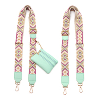 Sac de poignet réglable multifonctionnel à la mode avec sangle de téléphone portable et pochette à fermeture éclair pour sac à monnaie