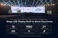 Écran LED couleur P3.91 étanche pour extérieur, idéal pour la location, les concerts, les événements et les murs vidéo