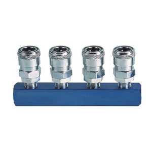Dingyi Quick Coupler 14mm Iron Pneumatic Tool Accessories Straight Line 2 Way - Product Image 3
