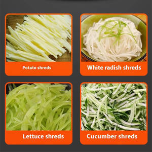 इलेक्ट्रिक सब्जी कटर प्रसंस्करण संयंत्र रसोई के लिए बहु-कार्यात्मक इलेक्ट्रिक फल काटने मशीन - Product Image 6