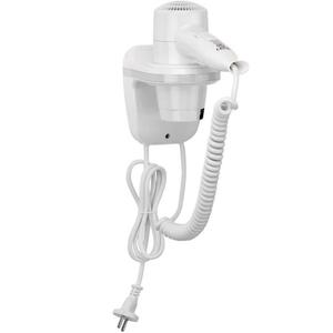 Asciugacapelli ABS Bianco 1800W SC0040 con Montaggio a Parete e Organizzazione Cavo - Product Image 1