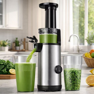 Exprimidor Centrífugo Portátil Compacto 2026 con Autolimpieza, Cuchillas de Acero Inoxidable Españolas y Motor Silencioso - Product Image 2