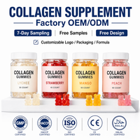 Gummies de collagène bovin hydrolysé à marque privée OEM avec biotine et vitamines pour une peau éclatante, des cheveux et des articulations saines – Vente en gros