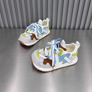 Nouvelles baskets compensées pour femme automne 2026, style coréen, semelle souple, polyvalentes, décontractées, type skate - Product Image 1