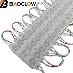 โมดูล LED รองรับแรงดันไฟฟ้า 12V 1.5W IP65 แบบฉีดขึ้นรูป 160 °   โมดูลไฟ LED มุมกว้าง SMD2835 สีแดง น้ำเงิน เขียว ขาว ชิปโมดูล LED - Product Image 1