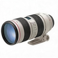 Objectif zoom téléobjectif professionnel plein format EF 70-200mm F2.8L IS USM d'occasion pour appareils photo reflex numériques 5D II III IV 6D II 1D X 7D II 80D 90D