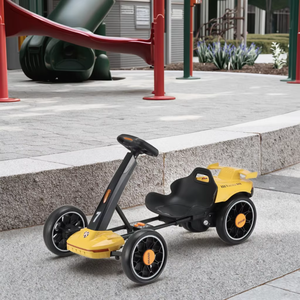 Elektrische racekart met dubbele aandrijving, hoge vermogens pedaal quad, EN71 gecertificeerd plastic speelgoed voor kinderen van <span class=keywords><strong>2</strong></span>-7 jaar - Product Image 4