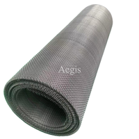 Rouleau de treillis métallique en acier inoxydable duplex/1.22x9 mètres 4 10 12 20 mailles duplex 2507 écran de fil d'acier 2205