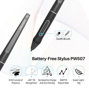 <span class=keywords><strong>Tableta</strong></span> <span class=keywords><strong>Gráfica</strong></span> Huion <span class=keywords><strong>Kamvas</strong></span> <span class=keywords><strong>Pro</strong></span> 12 de 11.6 Pulgadas para Escuela en Línea, Diseño Elegante y Ligero, Fácil de Transportar - Product Image 2