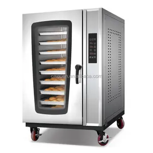 Horno a gas de 8 bandejas Horno de convección para hornear panadería a gas a la venta