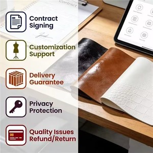 جلد صناعي احترافي مقاوم للماء ومضاد للعفن مع تطريز وخياطة لتغطية مقاعد السيارات 01 - Product Image 5