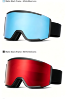 Lunettes de ski légères, résistantes aux chocs, anti-buée UV400, double couche, ventilation bidirectionnelle, compatibles OTG, vente en gros