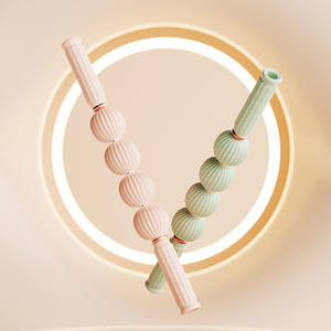 Bâton de massage en silicone, rouleau en mousse pour soulager les muscles et la thérapie des fascias, équipement de fitness unisexe, aide au yoga FR01 - Product Image 3