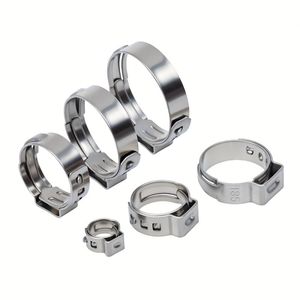 Support de tuyau robuste en acier inoxydable et nylon, durable, pour applications marines et industrielles, métrique, OEM, protection IP55 - Product Image 1