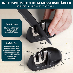 7 cái màu đen dao nhà bếp thiết lập chuyên nghiệp sắc nét thép không gỉ đầu bếp dao với Acrylic dao khối và dao mài - Product Image 6