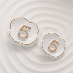 Kreative digitale Farbe Laser knopf Hand genäht Druckknopf Perle Logo Dekoration Nachhaltige Zink legierung Schaft Stil Beschichtung - Product Image 6