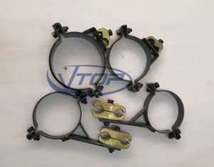 Зажимы для гидроцилиндров экскаваторов Caterpillar 320B, 320C, 320D, 323D; Зажимы для труб гидроцилиндров; Железные трубные зажимы - Product Image 2