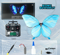 Drone papillon volant bionique de qualité commerciale avec lumières LED et télécommande pour mariages, banquets et événements