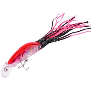 Esca Artificiale Galleggiante <span class=keywords><strong>per</strong></span> Acqua Salata 180mm 240mm, <span class=keywords><strong>Minnow</strong></span> Rigido con Gonna in ABS PVC <span class=keywords><strong>per</strong></span> <span class=keywords><strong>Spigola</strong></span> - Product Image 6