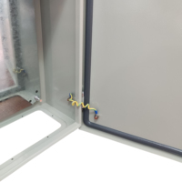 Boîtier de distribution polyvalent IP65 en acier laminé à froid poli pour électronique et instruments YQBOX ME504020