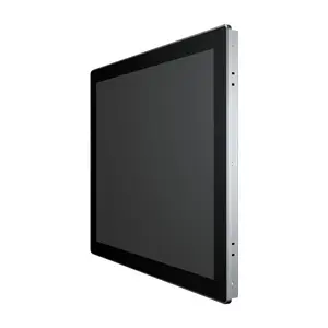 YCTEK 17inch 1280*1024 pure flat frame touch monitor flat screen industrial display