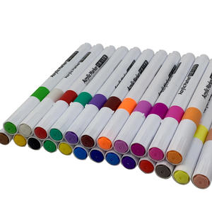 Kit de Peinture DIY Personnalisé pour Usine – Marqueurs Acryliques Non Toxiques en Plastique pour Pierre, Bois, Céramique et Tissu – Pour Marqueurs Artistiques - Product Image 1