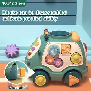 कस्टम मज़ेदार शिशु प्रारंभिक शैक्षिक बहुक्रियाशील संगीत टेलीफोन कार खिलौना प्लास्टिक बच्चा खिलौना खिलौना खिलौना - Product Image 4