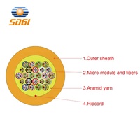 Kabel Serat Optik Terintegrasi Mikromodul Dalam Ruangan Multi-Fiber untuk Pengkabelan Terintegrasi Dalam Ruangan Pengkabelan Berdensitas Tinggi