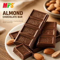 Chocolate con Leche Premium |   Barra de Chocolate Rellena de Almendras Crujientes |   Fabricante de Marca Privada OEM